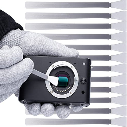 VSGO 12pcs APS-C Camera Sensor Cleaning Kit, Sensor Cleaning Swabs, Compatible with DSLR & SLR Digital Cameras (V-S02-12)