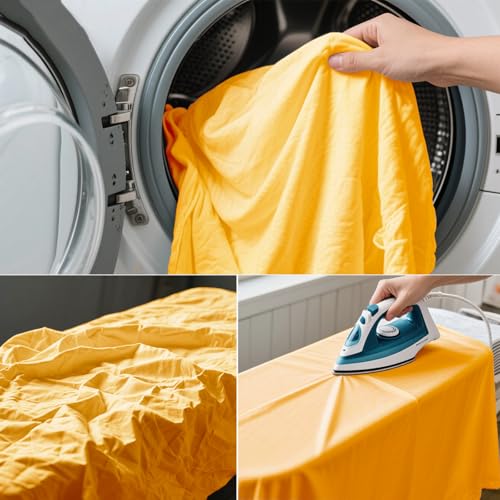 Yellow Photo Backdrop for Photoshoot Photography Background Studio Backdrop Streaming Video Shooting 5x7FT - color: Yellow, size: 5X7 FT