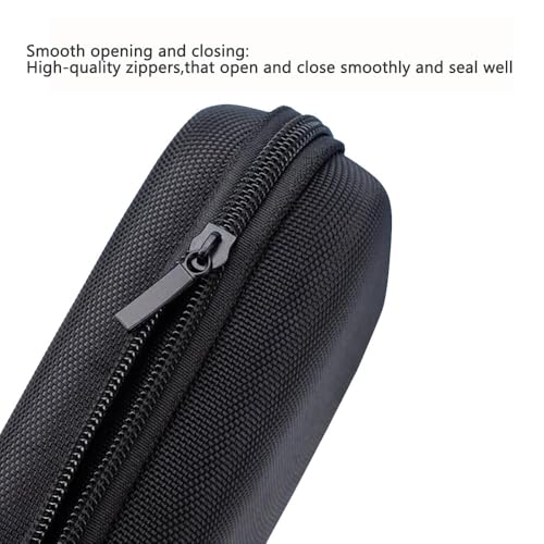 U-KIME EVA Electronics Organizer Case for Cables, Chargers, Earbuds, Black