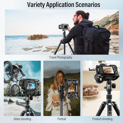 SIRUI Camera Tripod Ball Head, 10KG/22.05lbs Loading Capacity, 360°Panning Base, Aluminum Build Quality, Safety Lock, Universal Mounting Plate for Easy Attachment (BG-40 Ball Head) - color: BG-40