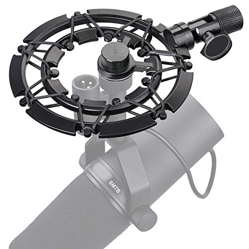 SM7B Shock Mount Reduces Vibration Noise Matching Mic Boom Arm Stand, Compatible for Shure SM7B Mic by YOUSHARES - color: Shock Mount for Shure SM7B