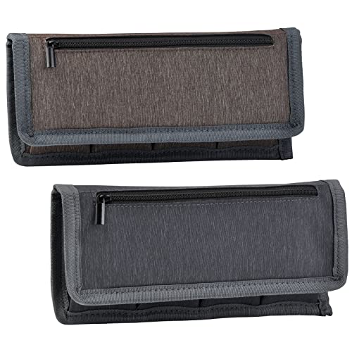 2Pcs Battery Storage Case Bag for LP-E6 EN-EL15 NP-FW50 NP-F550 DSLR Camera Batteries and AA AAA Battery