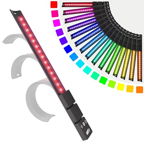 Spekular LED Light Wrap, Magnetic Portable LED Light Wand with 15 RGB Colors & 5 Effects | for Photography, Videography, Vlogging, Content Creation | KYU-6 RGB - color: RGB