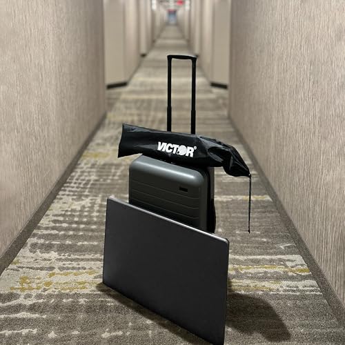 Victor Portable Adjustable Tripod Desk – Mobile Standing Desk, Height Adjustment (30.5" to 45") for Laptops, Projectors, and More – Compact, Lightweight & Stable for Home, Office, or Classroom (DC530)
