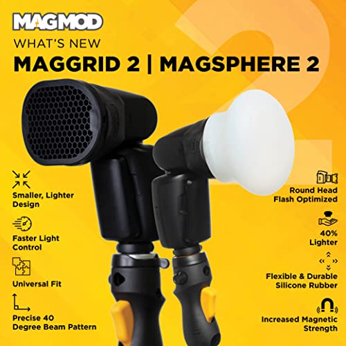 MagMod Professional Flash Kit 2, Photography Lighting Flash Diffuser Set | Magnetic Light Diffuser Attachments, Lightweight MagMod Modifiers, Superior Light Control, Built for Working Photographers