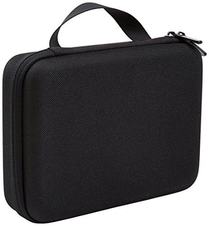 Amazon Basics Small Portable Protective Carrying Case for GoPro and Action Camera, Padded with Secure Handle, 9 x 7 x 2.5 inches, Black