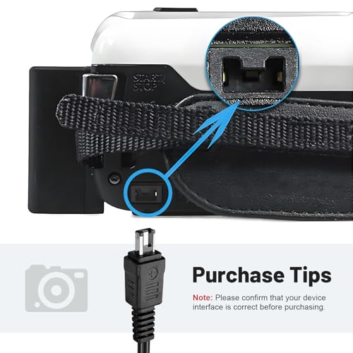 Replacement CA-110 USB Power Cable Charging Cord Adapter Compatible with Canon VIXIA HF R800 R700 R500 R600 R20 R26 R30 R32 R40 R42 R50 R52 R60 R62 R200 R300 R400 M50 M52 M500 Cameras and More