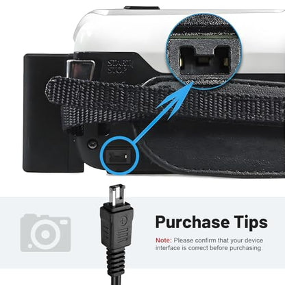 Replacement CA-110 USB Power Cable Charging Cord Adapter Compatible with Canon VIXIA HF R800 R700 R500 R600 R20 R26 R30 R32 R40 R42 R50 R52 R60 R62 R200 R300 R400 M50 M52 M500 Cameras and More