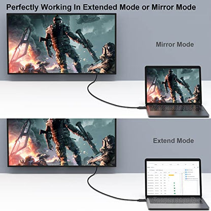 AVACON 4K DisplayPort to HDMI 6 Feet Cable 2 Pack, Uni-Directional DP 1.2 Computer to HDMI 1.4 Screen Cable Compatible with HP, ThinkPad, AMD, NVIDIA, Desktop - color: 2 PACK, size: 6 ft