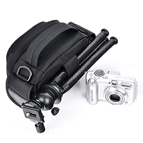 FOSOTO Camcorder Cases Bag Compatible Canon VIXIA HF Panasonic Video Camera | for Canon VIXIA HF R800 R700,Sony HDR-CX405 CX675 CX670 SR12 FDRAX53,Panasonic HC-V770 HC-V180 HD