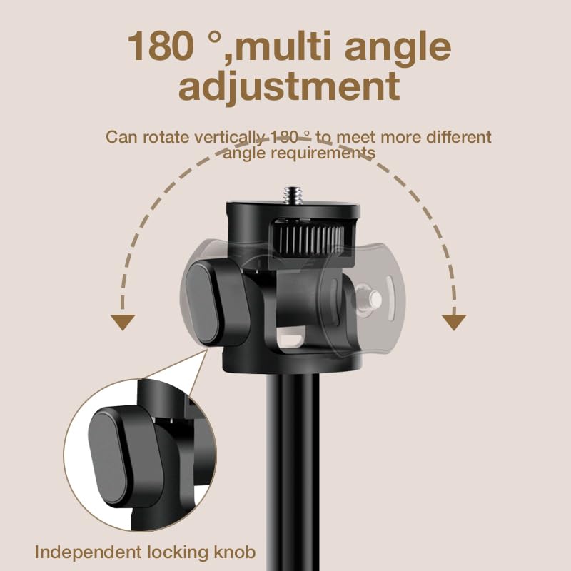 80'' Webcam-Tripod Floor-Stand for Logitech Brio-101 100 / Brio 301 300 / C920x / MX Brio 4K / C922x / C925e / Brio 500 / Brio 4K Webcams