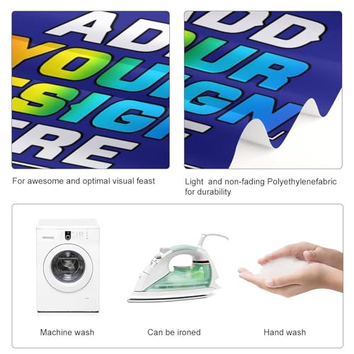 Custom Photography Cloth Design Your Own Photo Logo Text Personalized Backdrops Non-Reflective Non-Penetrating Photoshoot Background Screen Portrait Studio Photobooth Drops 56 X 79 Inches, Dark Blue - color: Dark Blue, size: 56"×79"