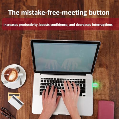 MuteMe Mini - USB A - Illuminated Physical Mute Button for Zoom, Teams & More (As Seen on Shark Tank). Free Windows/Mac Software Required to Use - style: MuteMe Mini -USB A