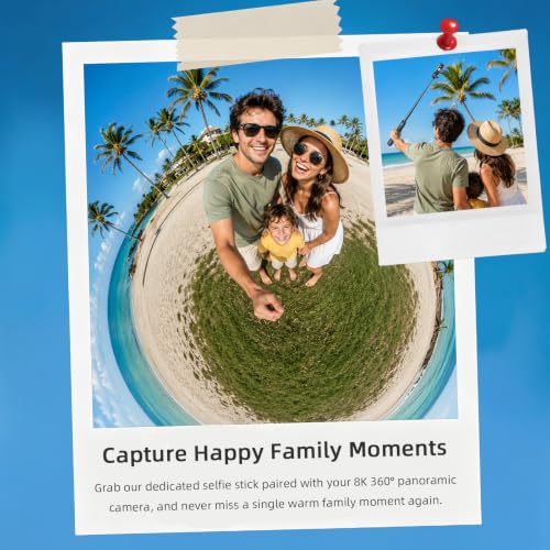 70" Action Camera Tripod for DJI, Extendable Selfie Stick Tripod with Action Camera Adapter, Phone Holder, Compatible with DJI Action 6/5 pro/5, Insta360 X5/X4, Gopro Hero 13/12/11/10