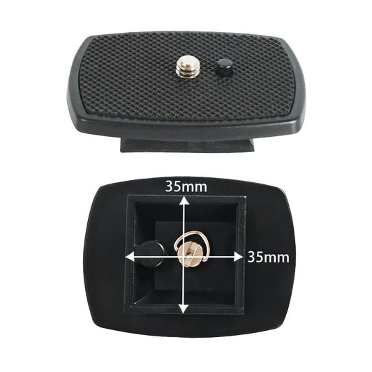 2-Pack Universal Quick Release Plate Set for Velbon Tripods, Compatible with CX-444, CX-888, CX-460, DF-50 - Durable, Easy-to-Use Quick Release System for Efficient Photography (35 * 35mm) - color: 35*35mm