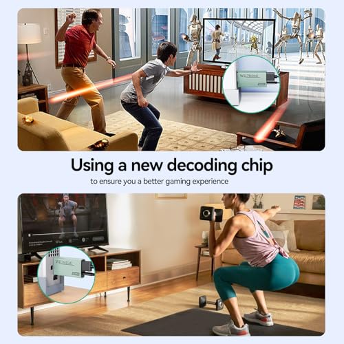 GANA Wii to HDMI Converter Adapter with Hdmi Cable Connect Wii Console to HDMI Display in 1080p Output Video with 3.5mm Audio Supports All Wii Display Modes Turquoise - color: wii to hdmi Turquoise