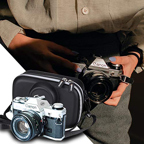 Aproca Case Compatible with Canon AE-1 35mm SLR Camera, Portable Hard Storage Bag (Case Only)