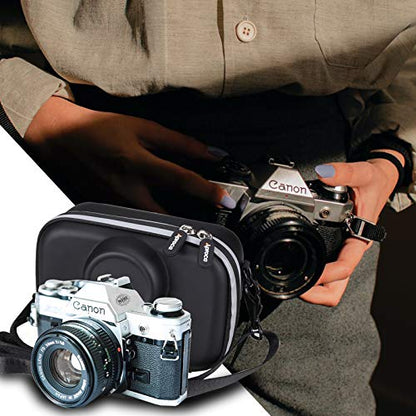 Aproca Case Compatible with Canon AE-1 35mm SLR Camera, Portable Hard Storage Bag (Case Only)