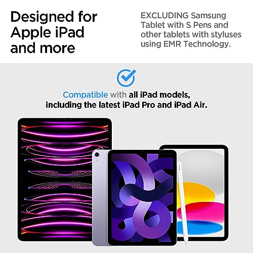 Spigen OneTap Easel Tablet Stand Designed for All iPad/Pro/Air/Mini Models Compatible with 8.3" / 10.9" / Pro 11" / 12.9" / 13" Premium Adjustable Multi-Angle Magnetic Stand - Space Gray - size: Multi-Angle Tablet Stand