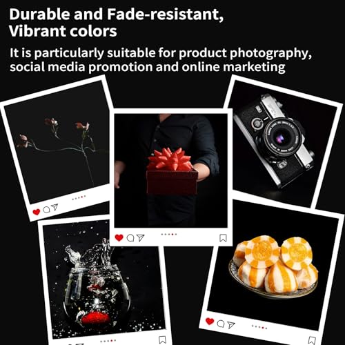Meking 31.5x59.06 Inch PVC Backdrop, Matte Black Background for Photography Vinyl Backdrops for Product Photography,Portrait Shoots and Photo Studio - color: Matte||BLACK