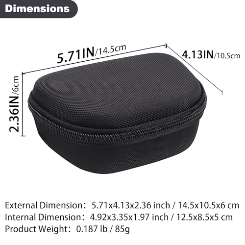 Aenllosi Hard Case Replacement for Logitech HD Pro Webcam fits C920/ C930e/C922 (Black)