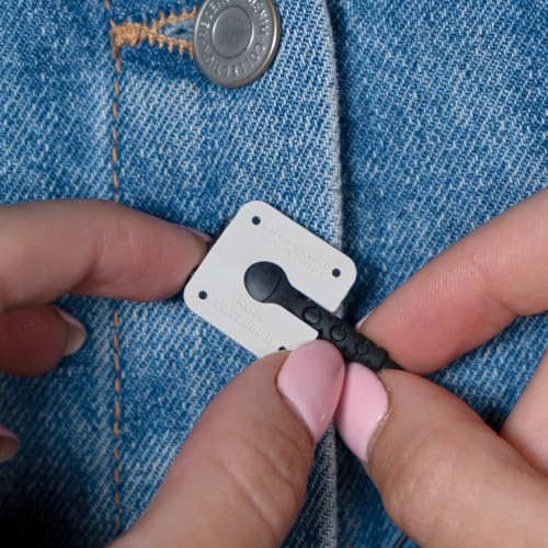 Bubblebee Mic Hiding Kit Compatible for RODE Lavalier II & RODE Wireless Pro Accessories - Microphone Hiding, Noise & Wind Reduction Dead Cat for Content Creators, Videographers & Filmmakers, White