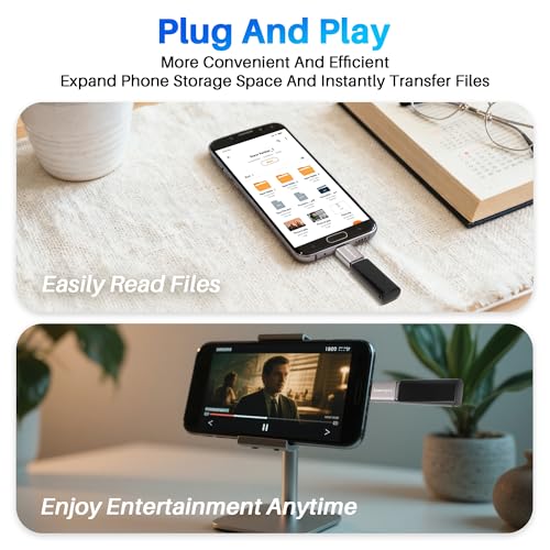 USB to Micro USB Adapter 2 Pack, Micro USB Male to USB 2.0 A Female OTG (On-The-Go) Converter Connector, Aluminum Alloy Shell, Compatible with Samsung Phone S7 S6, LG, Flash Drive, Mouse, Keyboard - style: 2 Pack