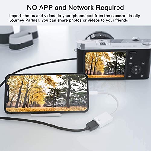 Apple MFi Certified Lightning to USB Camera Adapter for iPhone iPad Female USB 3.0 OTG Cable Adapter Support Connect Camera, Flash Drive, Card Reader, MIDI Keyboard, Mouse - size: USB to Lightning