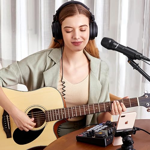 MAONO USB/XLR Dynamic Microphone for Podcast Recording, Computer PC Mic with Noise Suppression, Headphones Jack, Compatible Mixers & Audio Interfaces for Home Studio, Vocal, Music, Streaming, HD300T