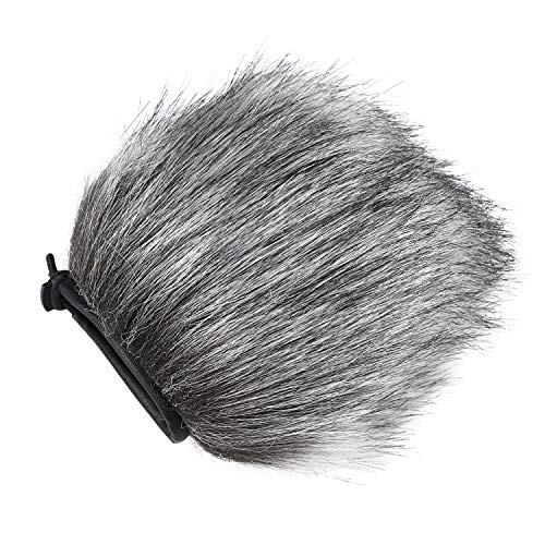 SUNMON Razer Seiren X Furry Windscreen Muff, Mic Pop Filter/Shield Wind Cover fits Razer Seiren X USB Condenser Streaming Microphone