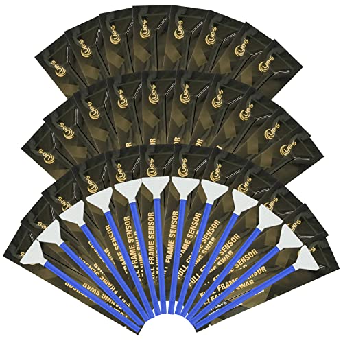 UES FFR-30 DSLR or SLR Digital Camera Sensor Cleaning Swabs for Full-Frame Sensors (30 X 24mm Swabs, NO Liquid Cleaner) - style: 30 Swabs