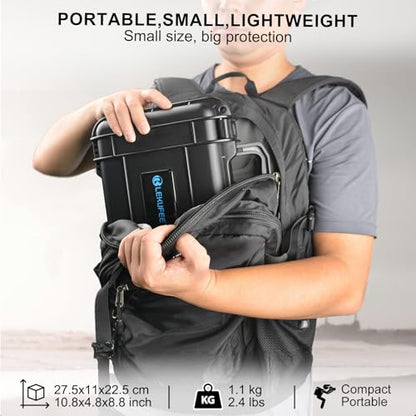 Lekufee Waterproof Carrying Case for Insta360 X5, Insta360 X4 Air, Insta360 X4, Insta360 X3 Camera and Other Accessories(Case Only)