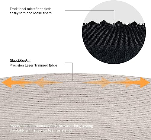 UPPERCASE GhostBlanket Screen Keyboard Imprint Protection Microfiber Liner and Cleaning Cloth 15" Compatible with MacBook Pro 16" - size: 16" MacBooks
