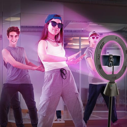 Studio Creator 360 Video Maker Kit, 360 Motion Tracking, LED Ring Light, XL Green Screen, TikTok, Youtube, Influencers