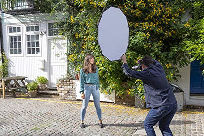 Manfrotto LL LR3300 Halo Compact Reflector 82cm Silver/White - color: White,Silver