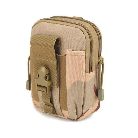 Belt Pouch, Tactical Molle Phone Pouch EDC Utility Pouches Waist Bag, Small Cell Phone Holster Gear Tool Gadget Pocket for Men - color: Sansha Camo
