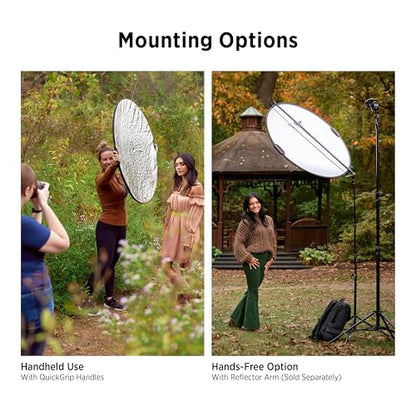 Westcott Illumintor QuickGrip 5-in-1 Reflectors (50" (127 cm)) - size: 50" (127 cm)