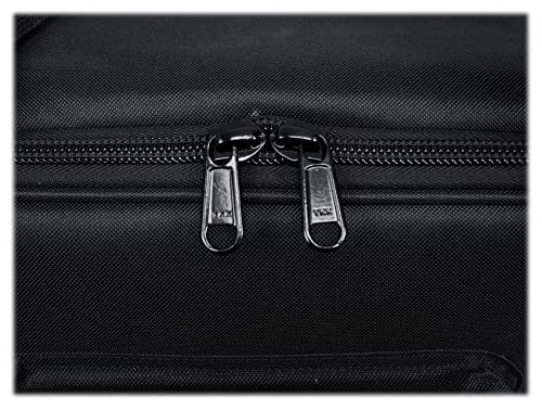 Rockville TB8 Padded Speaker Bag Carry Case For 8" DJ PA Speakers+Stand | Rugged Carry Case, Stand Compartment, Secure Interior Buckles, Rain, Splash and Scratch Resistant, Dual YKK Zippers - style: 8 - Inches