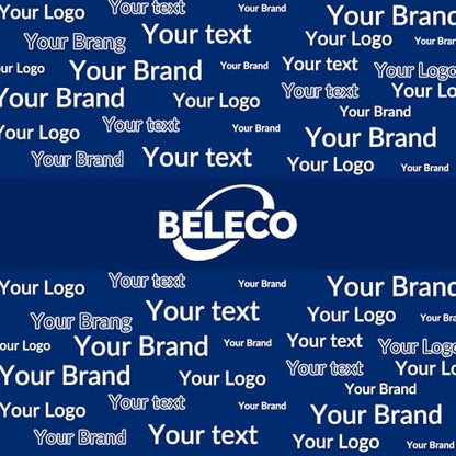 BELECO 10x8ft Custom Backdrop Step and Repeat Banner Customized Backdrop with Logo Text Picture Personalized Background Banner for Events Birthday Wedding Trade Show Business Photos Party Decoration - size: 10x8FT