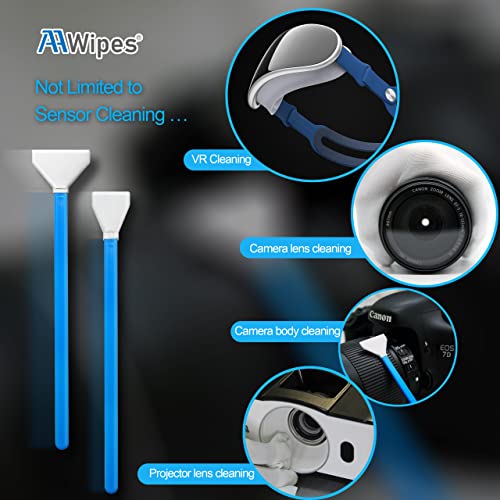 AAWipes Sensor Cleaning Swabs for APS-C Sensors of DDR DSLR or SLR Camera (20 Pack of 16 mm Sensor Cleaning Swabs) (HCS-16) - size: APS-C - 16mm