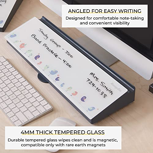 ECR4Kids MessageStor Keyboard Write and Store, Desk Organizer, Birds