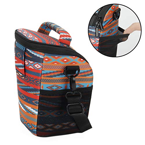 USA Gear DSLR Camera Case for Men and Women with Top Loading Accessibility, Adjustable Shoulder, Small Camera Sling Bag, Padded Handle - Camera Holster Bag for Nikon, Canon, Panasonic (Southwest) - color: Southwest