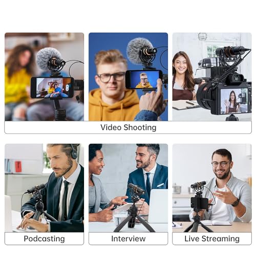 COMICA VM10 PRO Shotgun Microphone,USB C Mic for Camera, Smartphone, Tablet, PC.Ideal for Vlogging, Live Streaming,Recoding.Dual-Mode Video USB Shotgun Microphone with Gain Control - size: Comica VM10 Pro