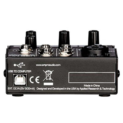 Art Pro Audio USB Mix 3-Channel Mixer and USB Audio Interface