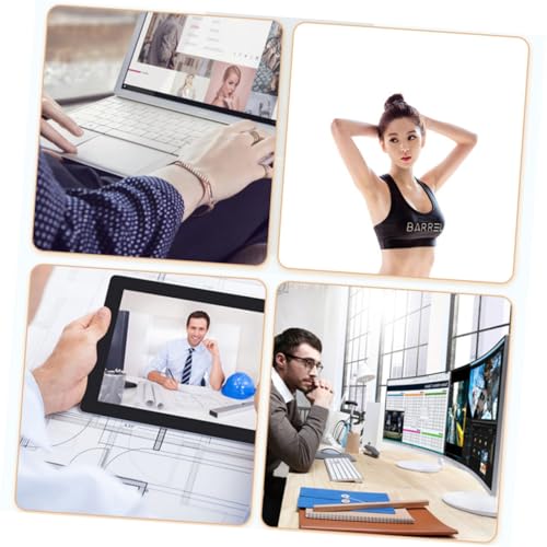 1080p USB Webcam with Built-in Microphone, Automatic Focusing Web Camera for Live Streaming and Video Conference, Plastic Laptop Web Camera Compatible with 5v Dc Power