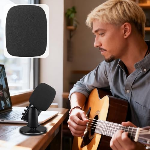 SOULWIT 2Pcs Pop Filter for Sennheiser Profile USB Microphones - Black
