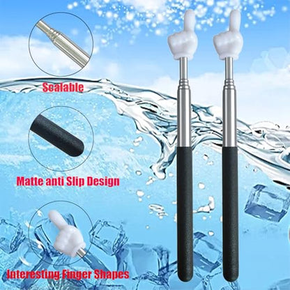 Extendable Teacher Pointer - Versatile, Adjustable, Ergonomic Teaching Aid & Presentation Tool for Classroom & Meetings（2 Color） - color: 2 Color