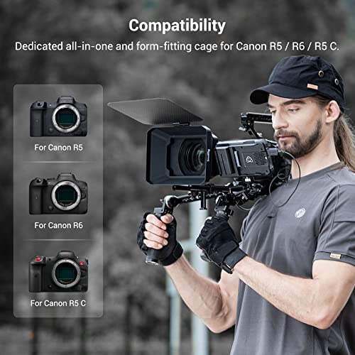 SmallRig R5 R6 Camera Cage for Canon EOS R5 and R6 Camera 2982