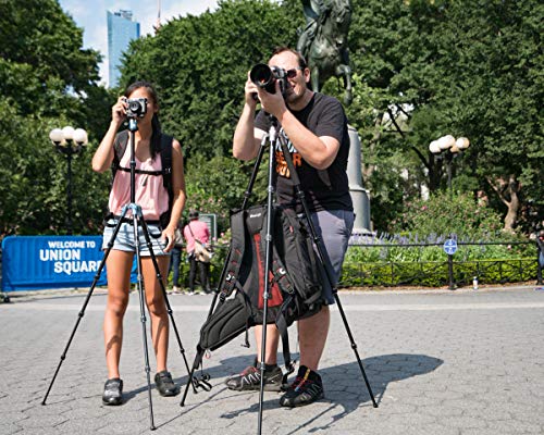 Manfrotto Element Traveller Small Aluminum 5-Section Tripod Kit with Ball Head - color: Blue, size: Element Small 56.3"