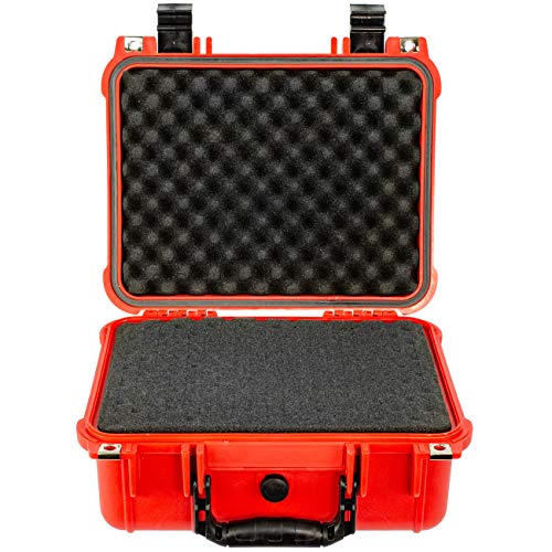 Eylar Protective Hard Camera Case Water & Shock Proof w/Foam TSA Approved 13.37 Inch 11.62 Inch 6 Inch Red